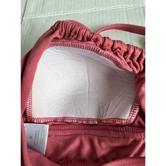 Kona Sol size Medium mauvewood modern 1 piece swim - Picture 7 of 8